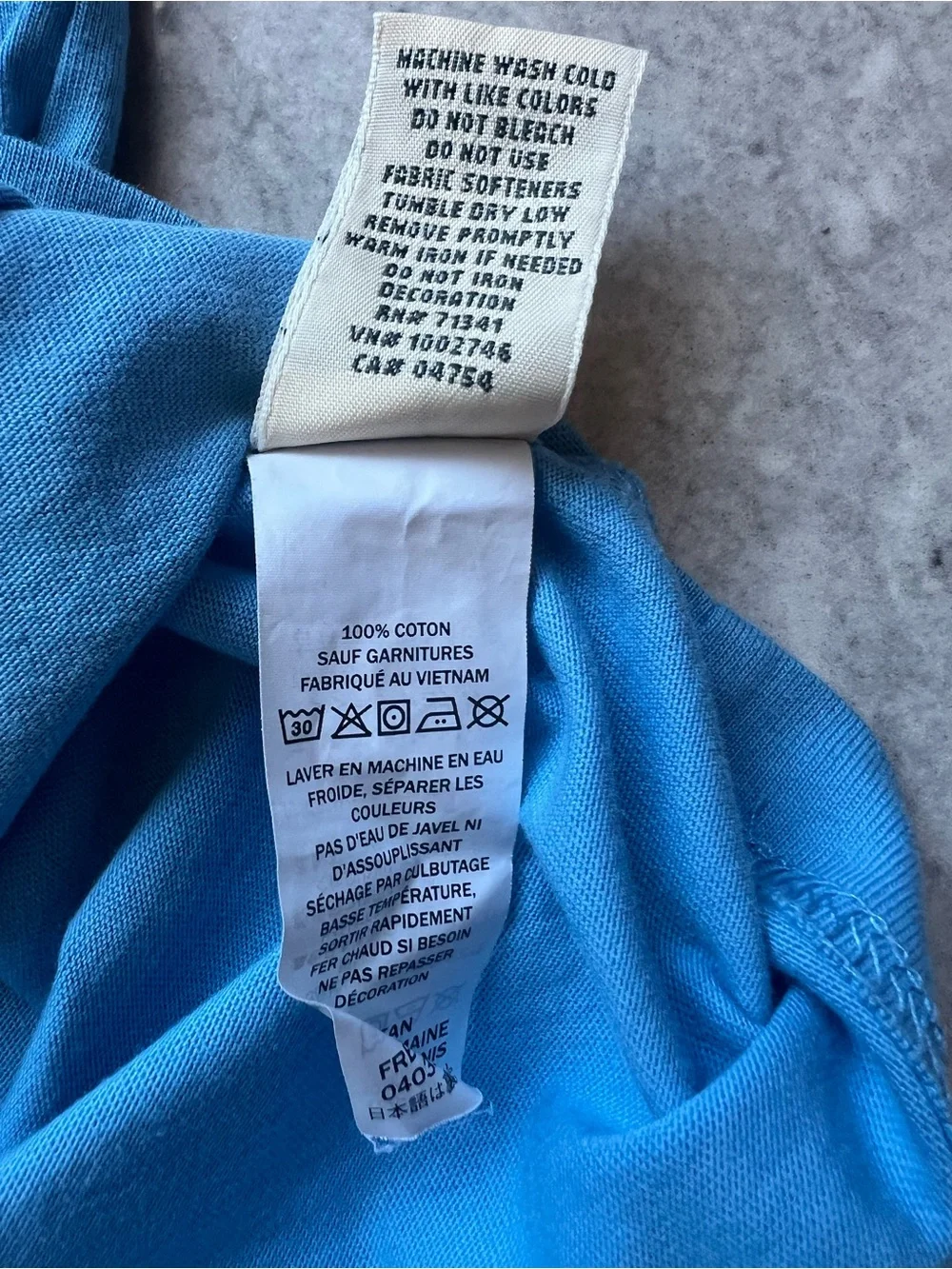 LL Bean Mens XXL Blue Graphic T-Shirt Cotton Outdoor Tradition Logo